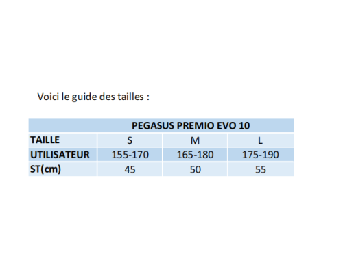 Pegasus Premio Evo 10 Lite Trapèze - 2024