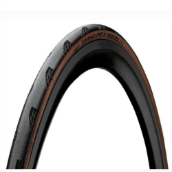 Pneu Continental Grand Prix 5000 - Tubeless TR Ready - Marron