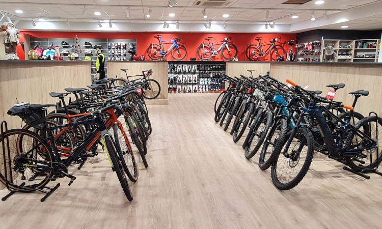 Le nouveau magasin Cycles Chedaleux de Caudan