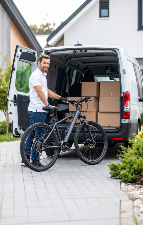 Camion de livraison - Cycles Chedaleux
